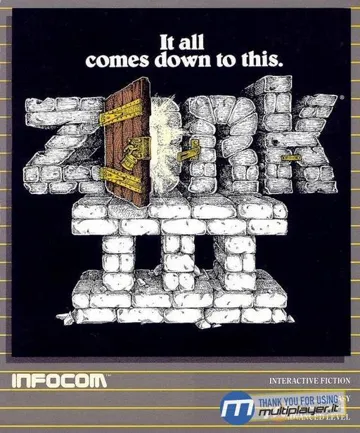 Zork III - The Dungeon Master box cover front